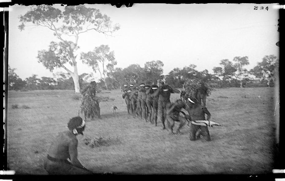 Warumungu Ceremony, Tennant Creek, Central Australia, 1901.